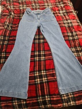 Light Blue Women’s Flared Jeans